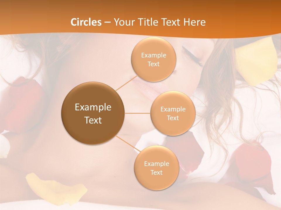 Soft Woman Y PowerPoint Template