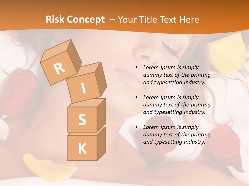 Soft Woman Y PowerPoint Template