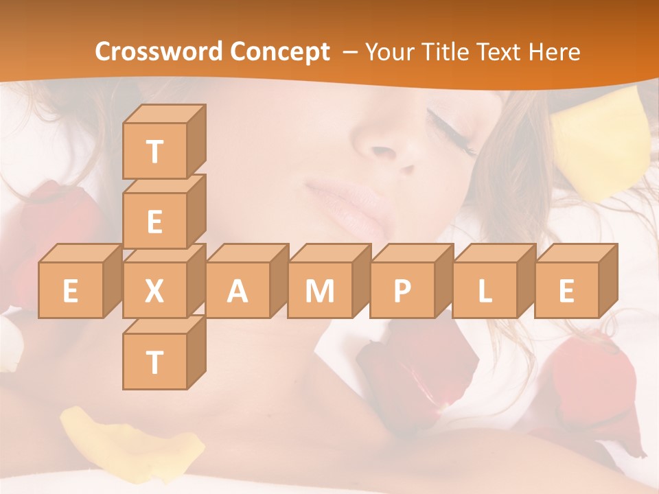 Soft Woman Y PowerPoint Template