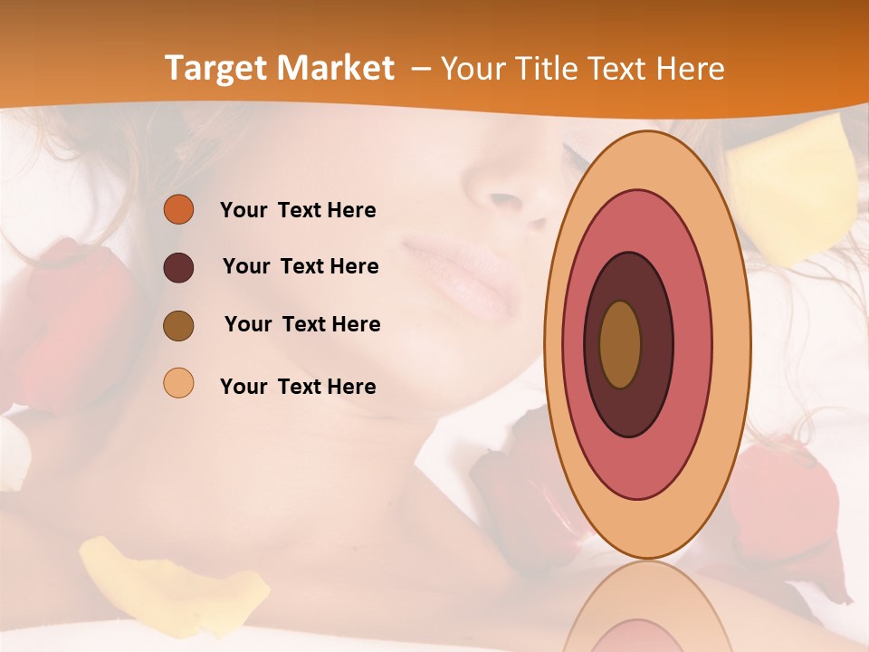 Soft Woman Y PowerPoint Template