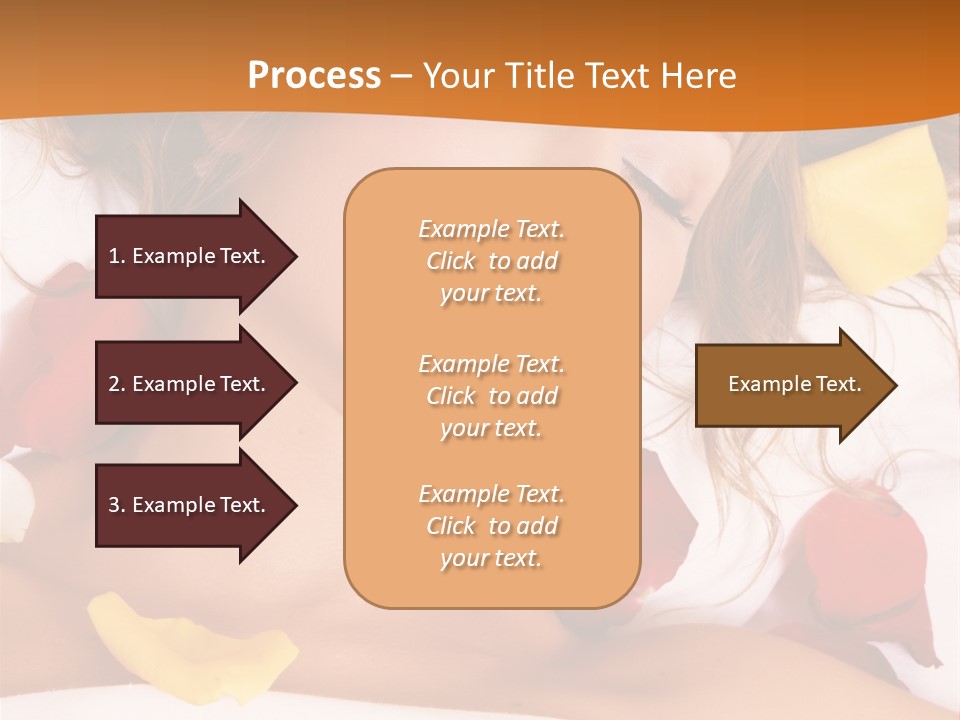 Soft Woman Y PowerPoint Template