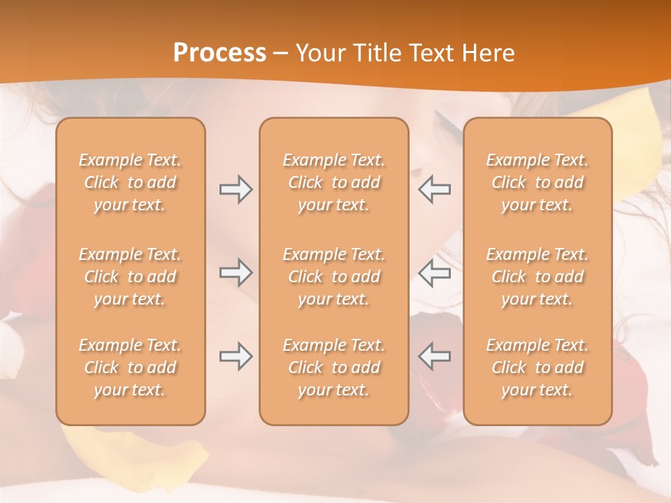 Soft Woman Y PowerPoint Template