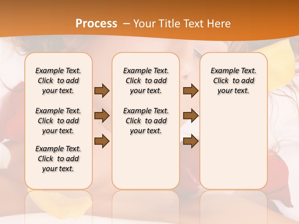 Soft Woman Y PowerPoint Template