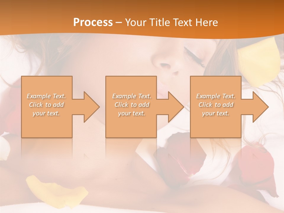 Soft Woman Y PowerPoint Template