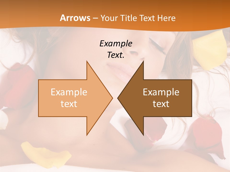 Soft Woman Y PowerPoint Template