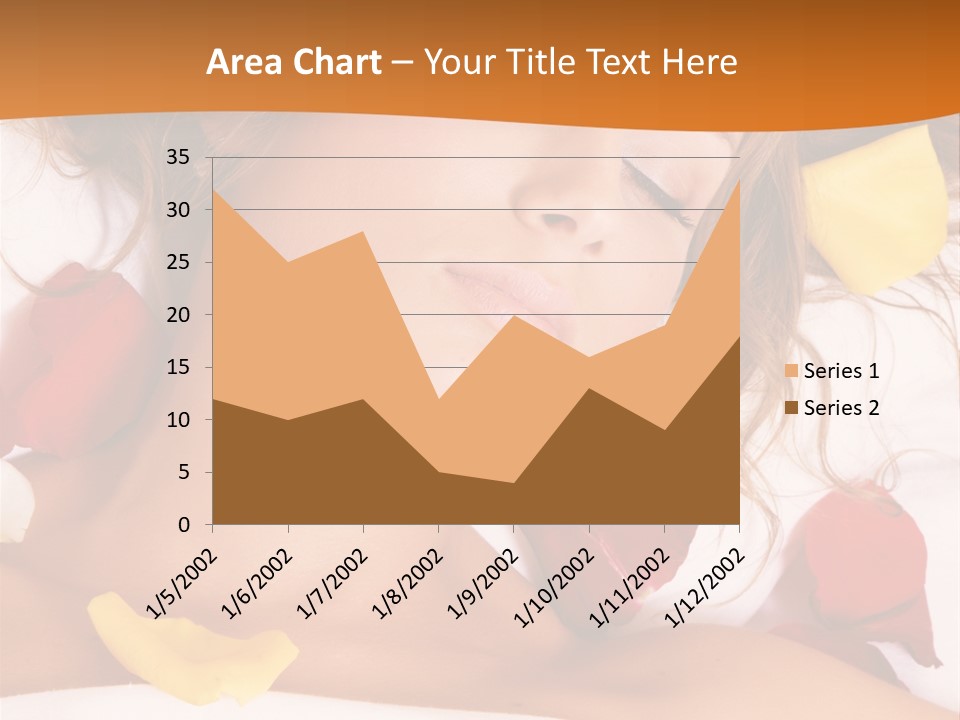 Soft Woman Y PowerPoint Template
