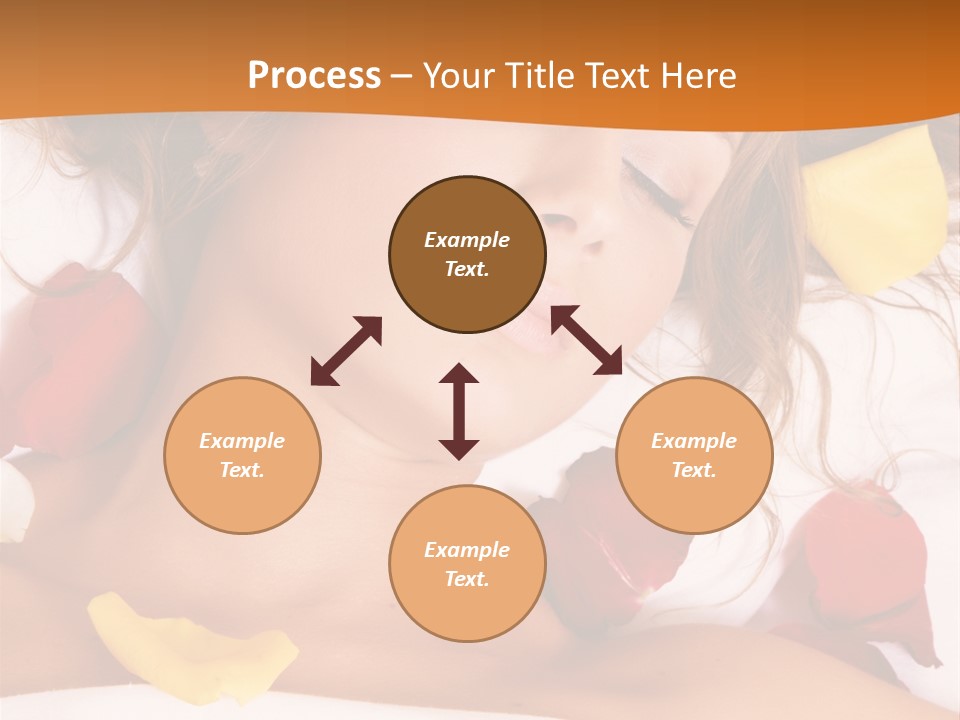 Soft Woman Y PowerPoint Template