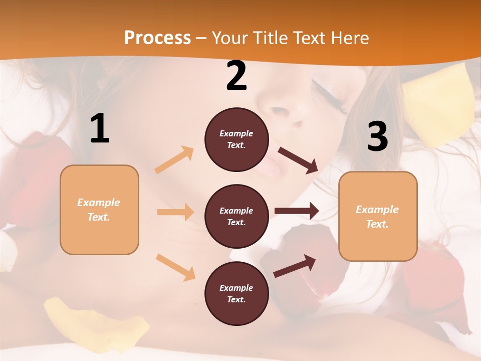 Soft Woman Y PowerPoint Template