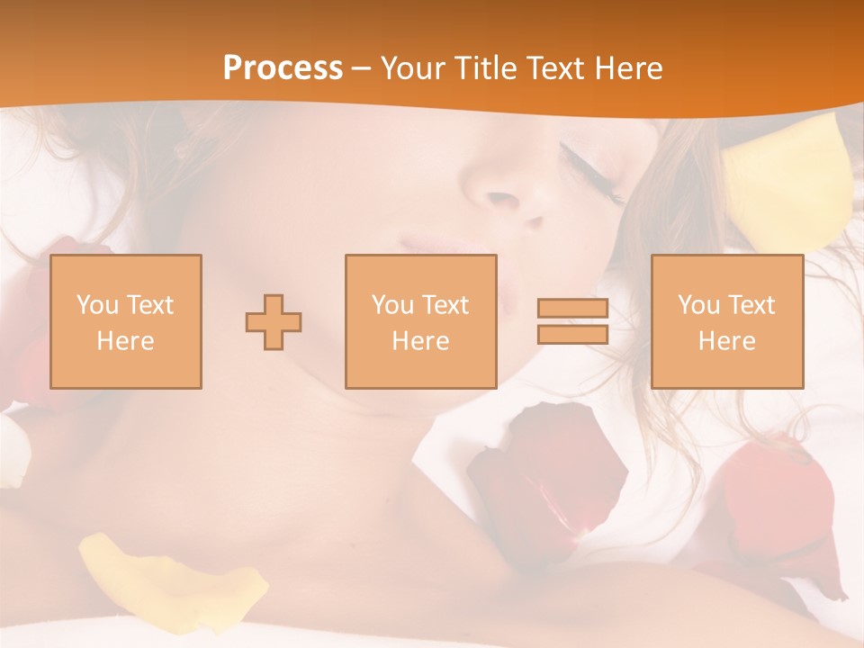 Soft Woman Y PowerPoint Template