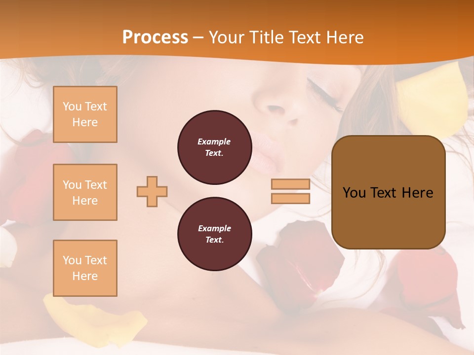 Soft Woman Y PowerPoint Template