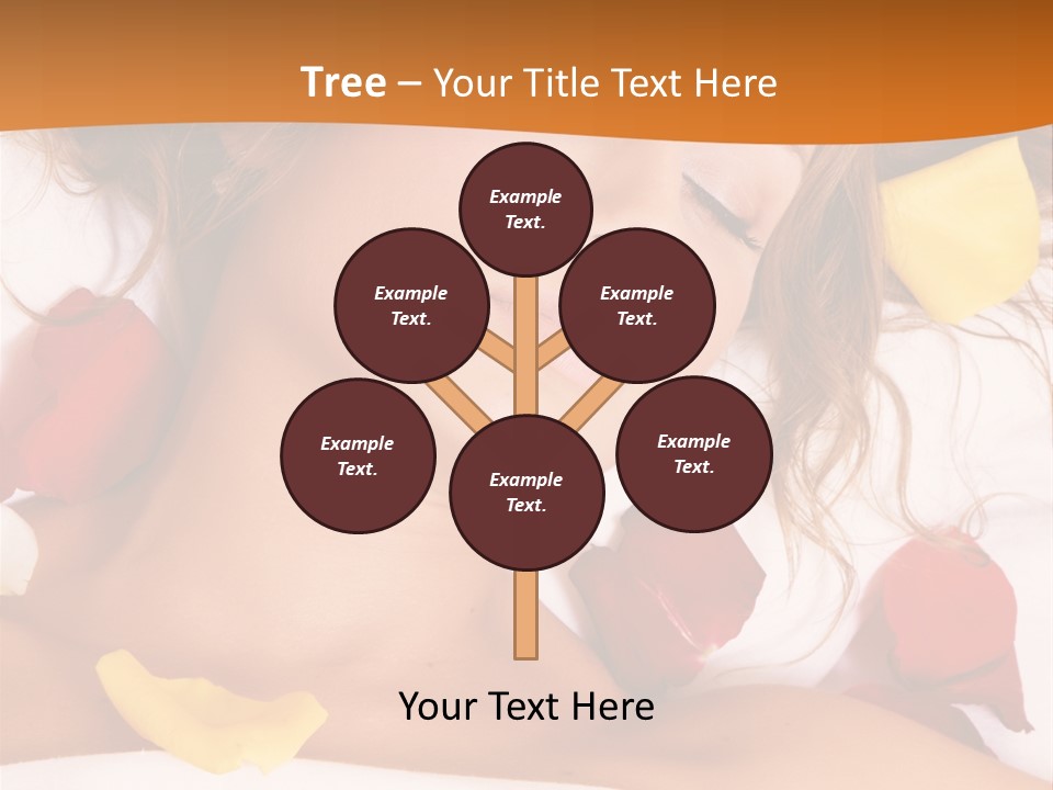 Soft Woman Y PowerPoint Template