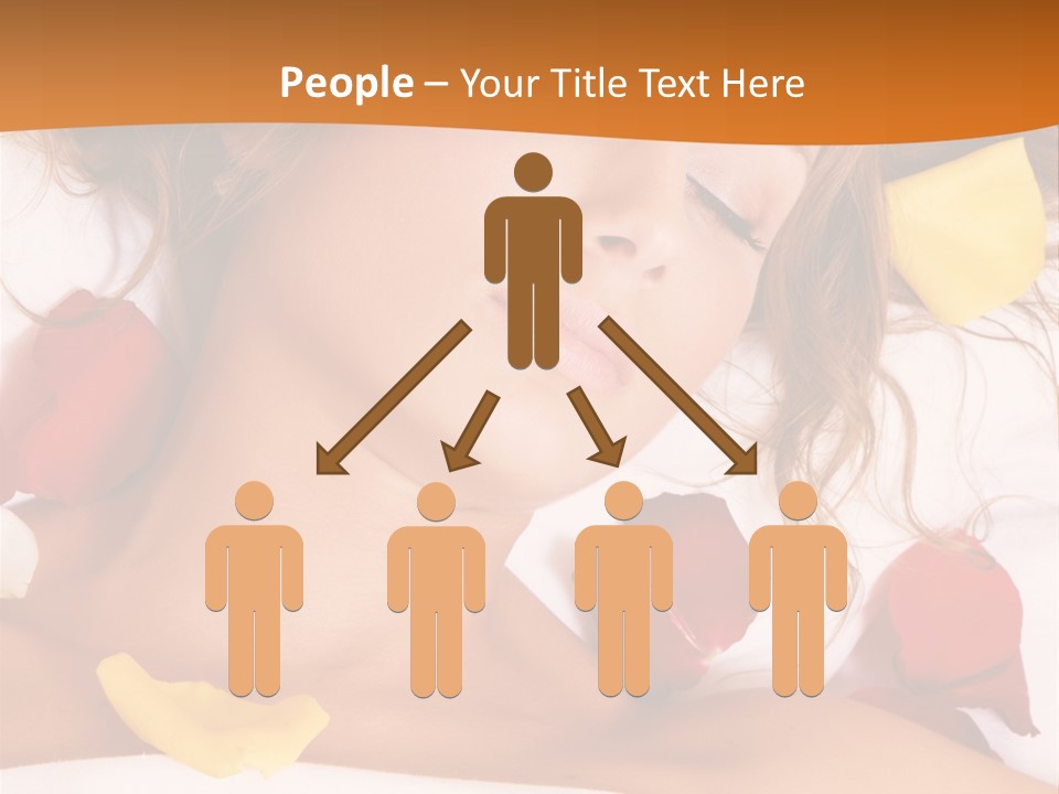 Soft Woman Y PowerPoint Template