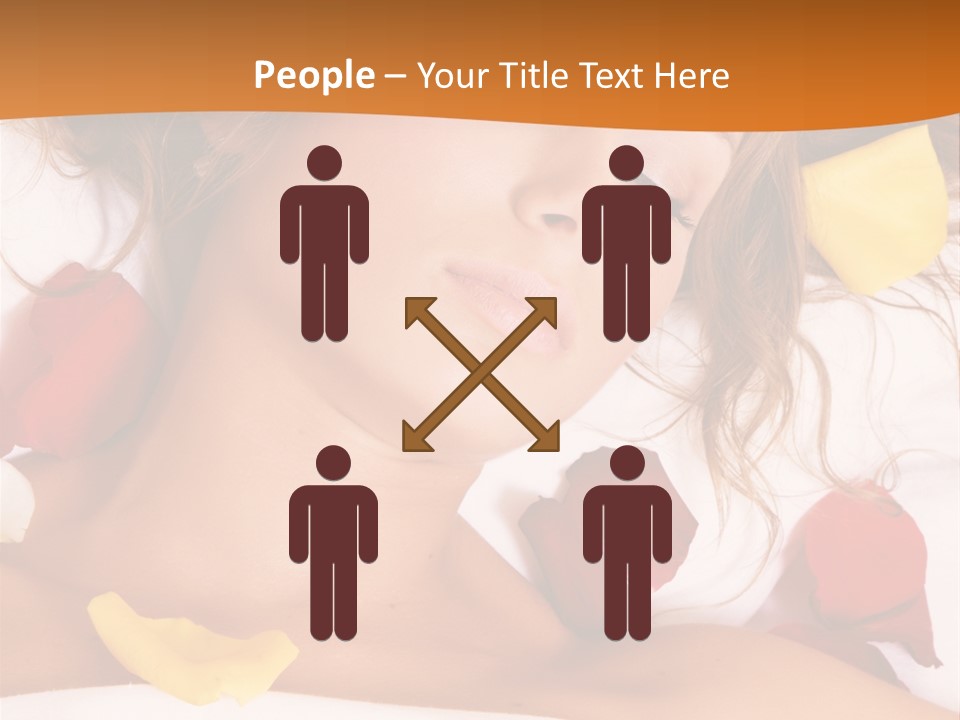 Soft Woman Y PowerPoint Template