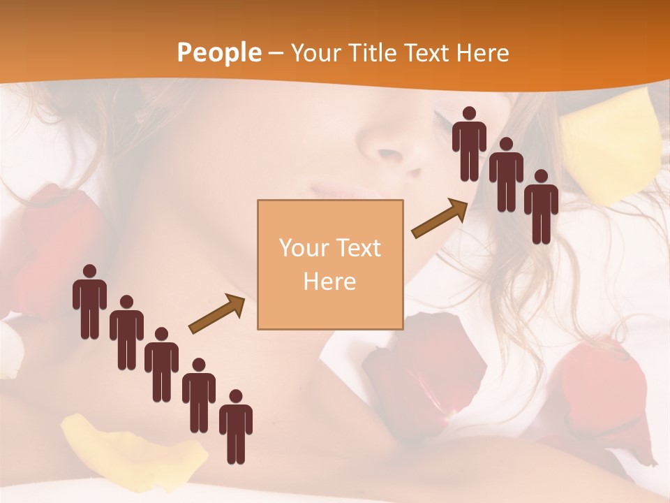 Soft Woman Y PowerPoint Template