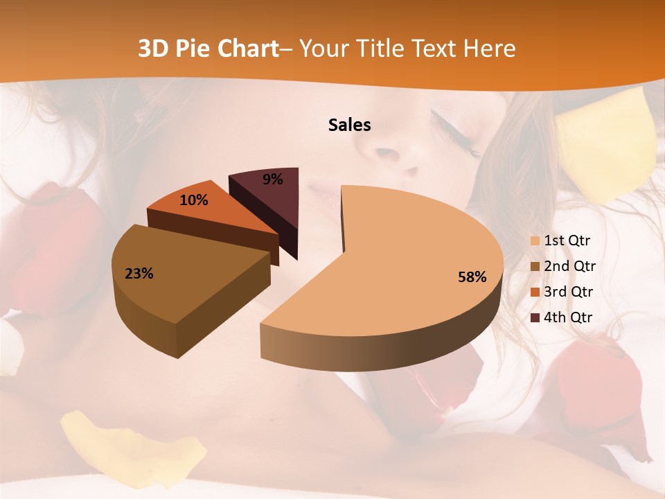 Soft Woman Y PowerPoint Template