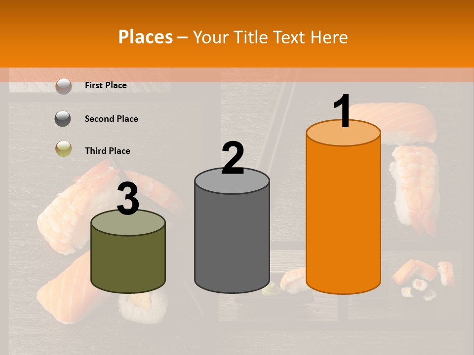 Sushi Menu Psd PowerPoint Template