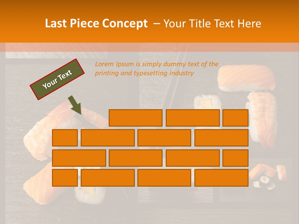 Sushi Menu Psd PowerPoint Template