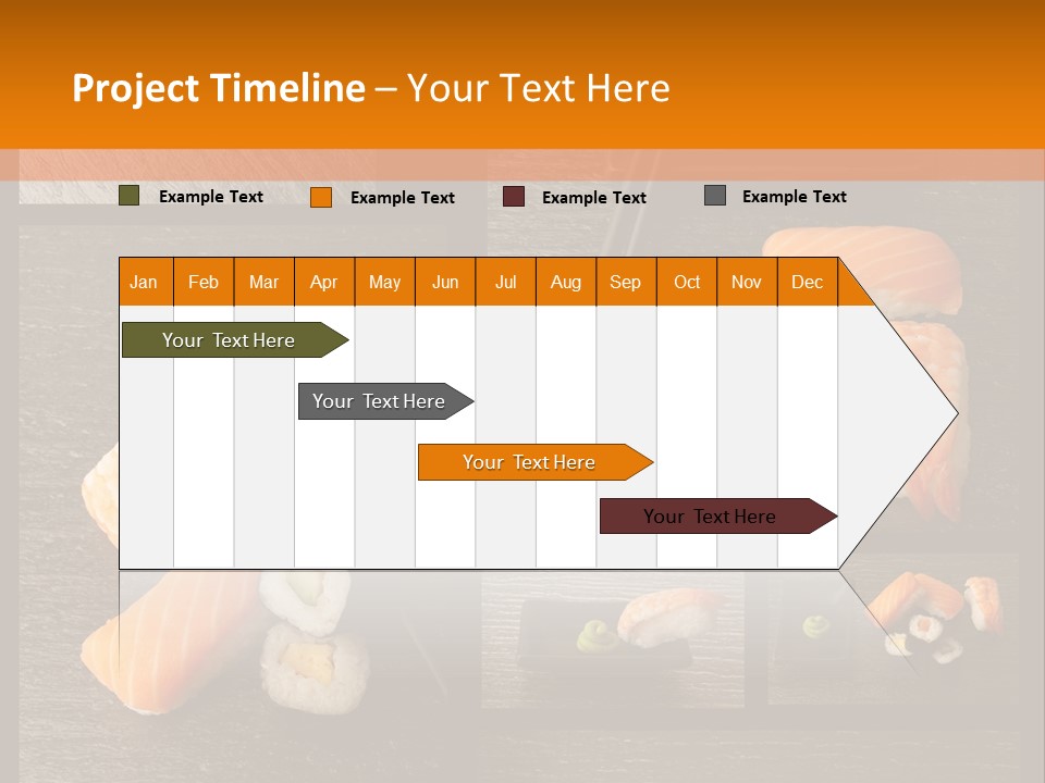 Sushi Menu Psd PowerPoint Template