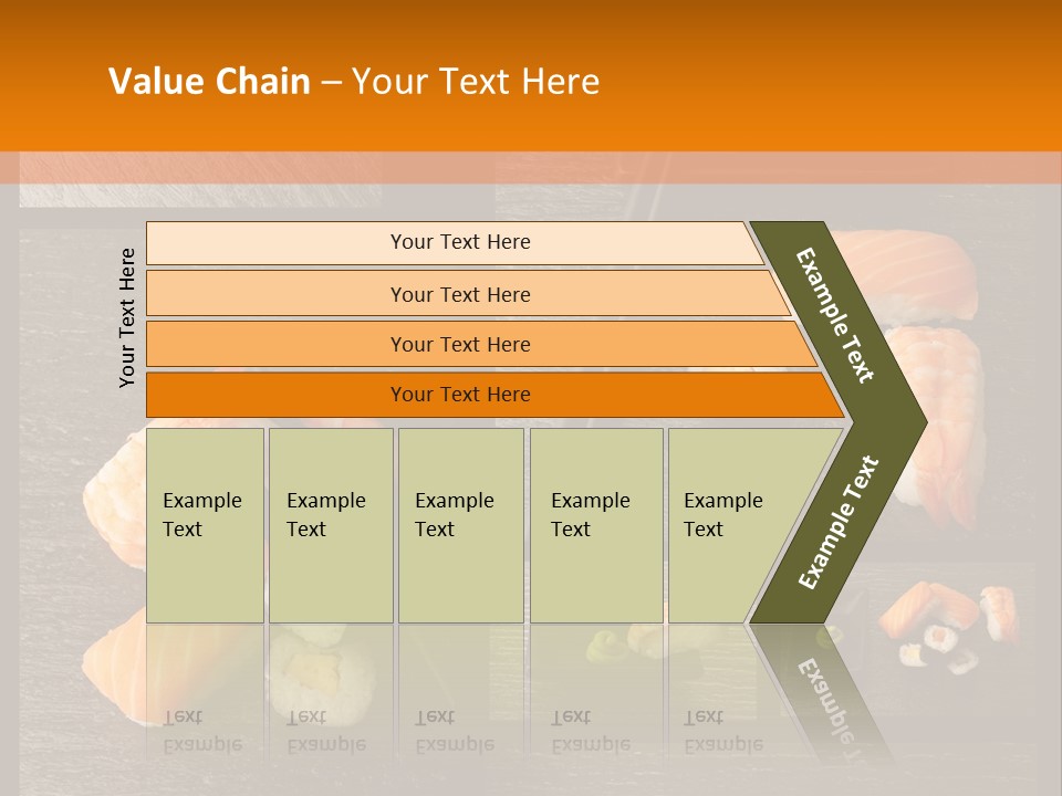 Sushi Menu Psd PowerPoint Template