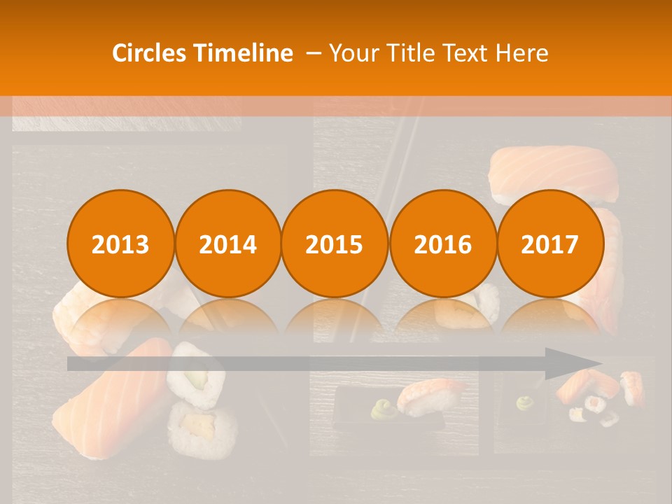 Sushi Menu Psd PowerPoint Template