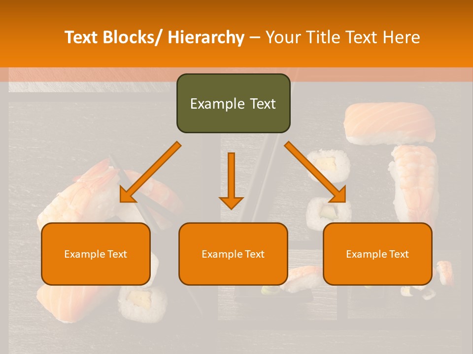 Sushi Menu Psd PowerPoint Template