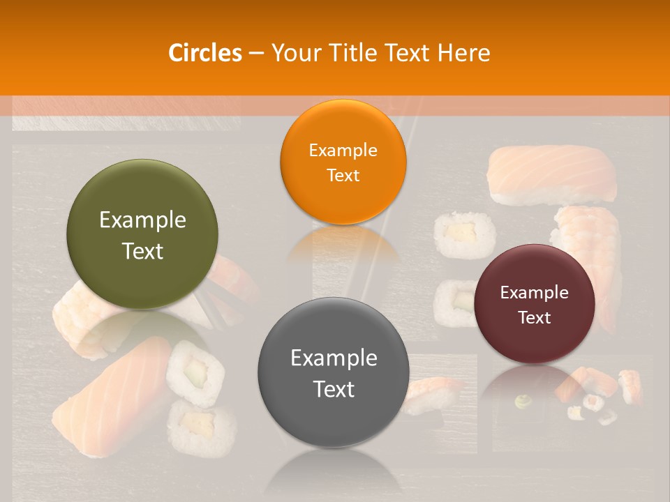 Sushi Menu Psd PowerPoint Template