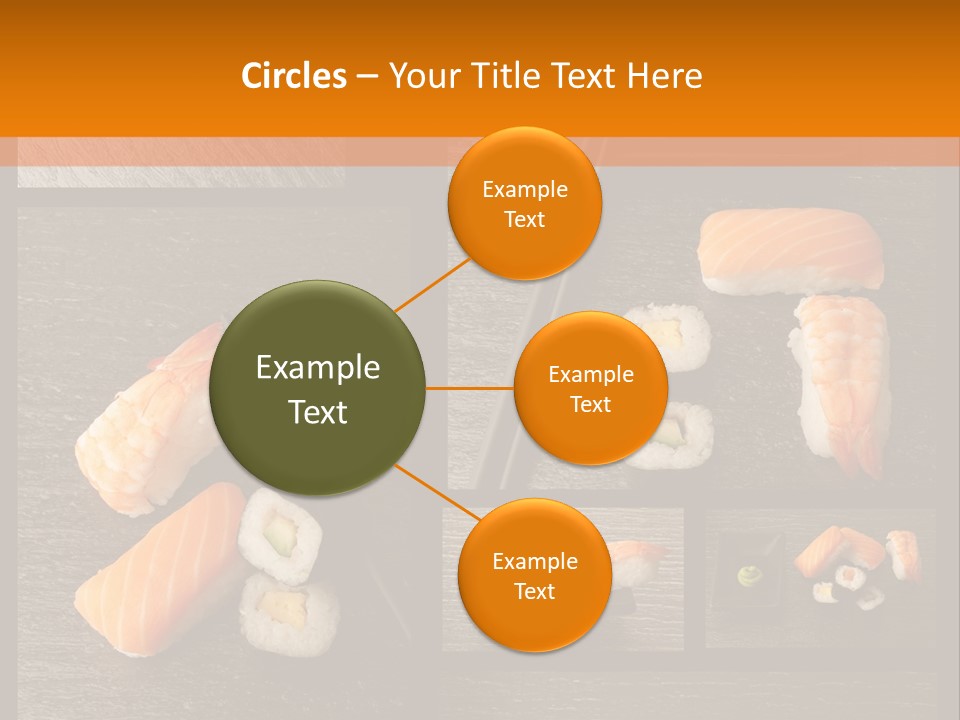 Sushi Menu Psd PowerPoint Template