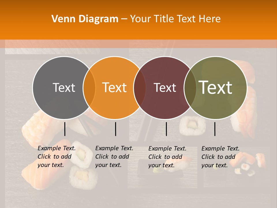 Sushi Menu Psd PowerPoint Template
