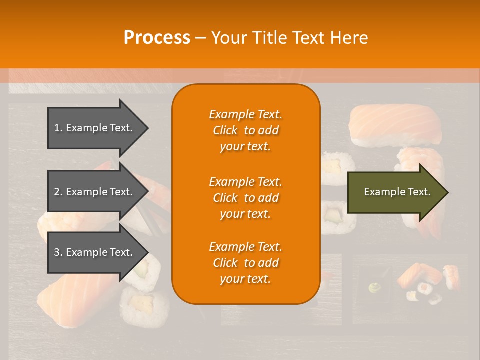 Sushi Menu Psd PowerPoint Template