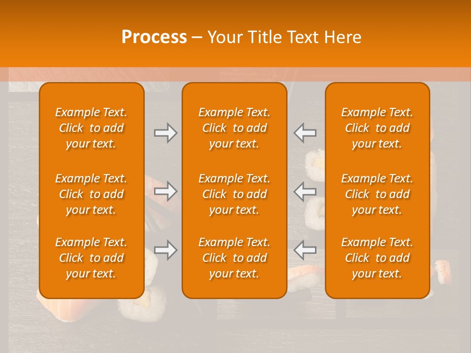 Sushi Menu Psd PowerPoint Template