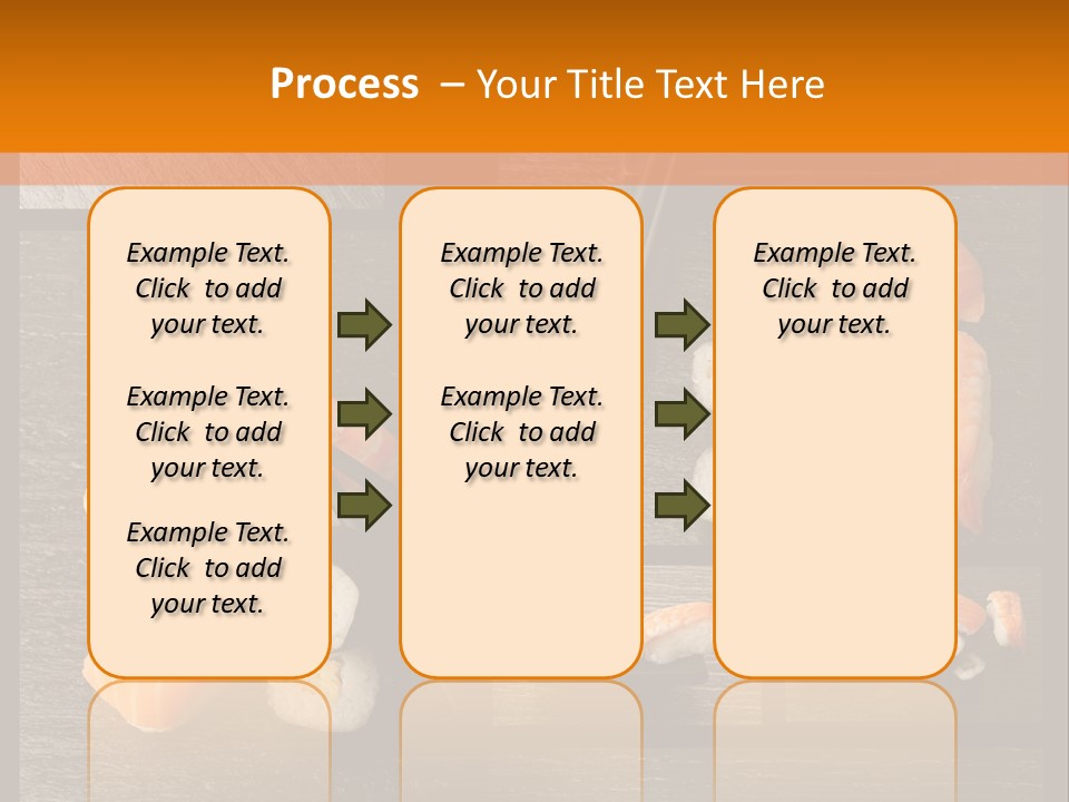 Sushi Menu Psd PowerPoint Template