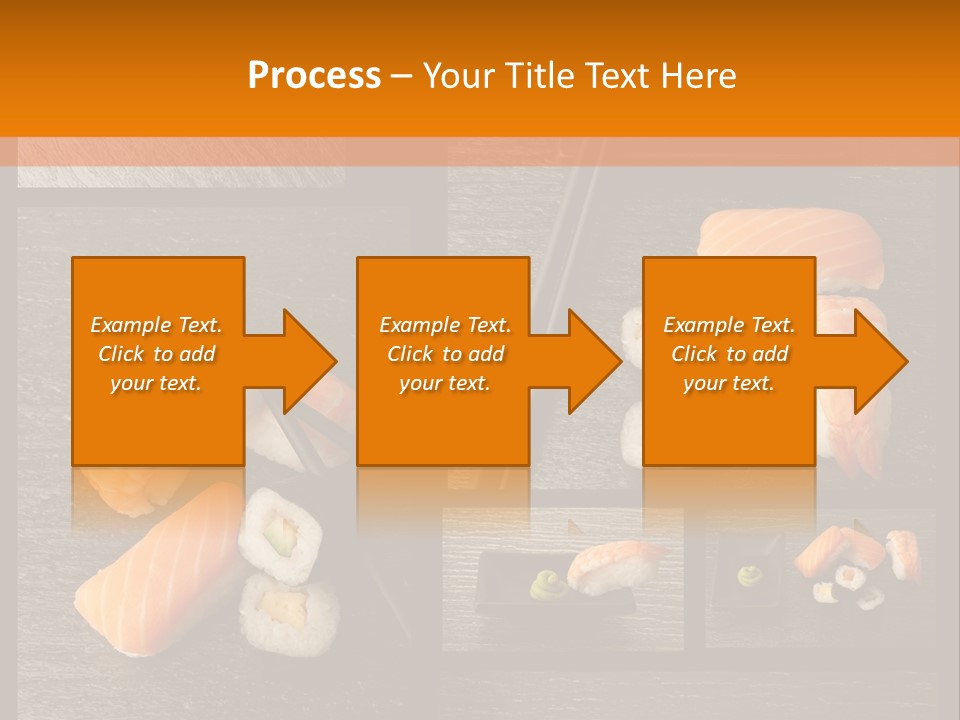 Sushi Menu Psd PowerPoint Template