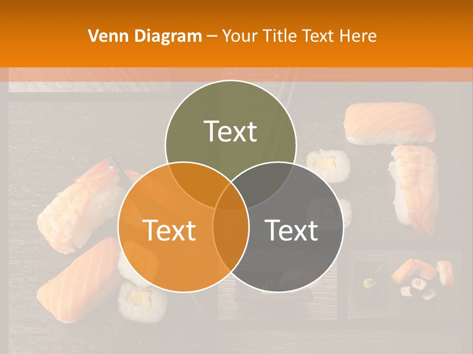 Sushi Menu Psd PowerPoint Template
