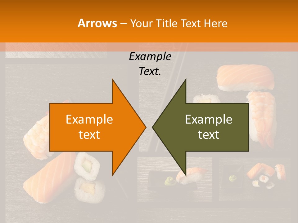Sushi Menu Psd PowerPoint Template
