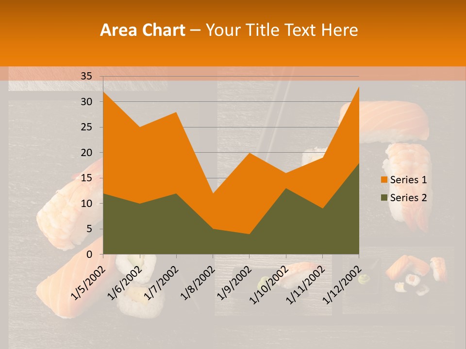 Sushi Menu Psd PowerPoint Template