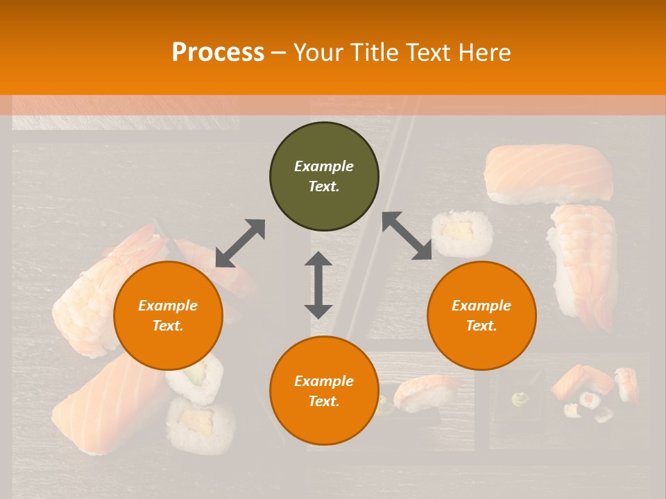 Sushi Menu Psd PowerPoint Template