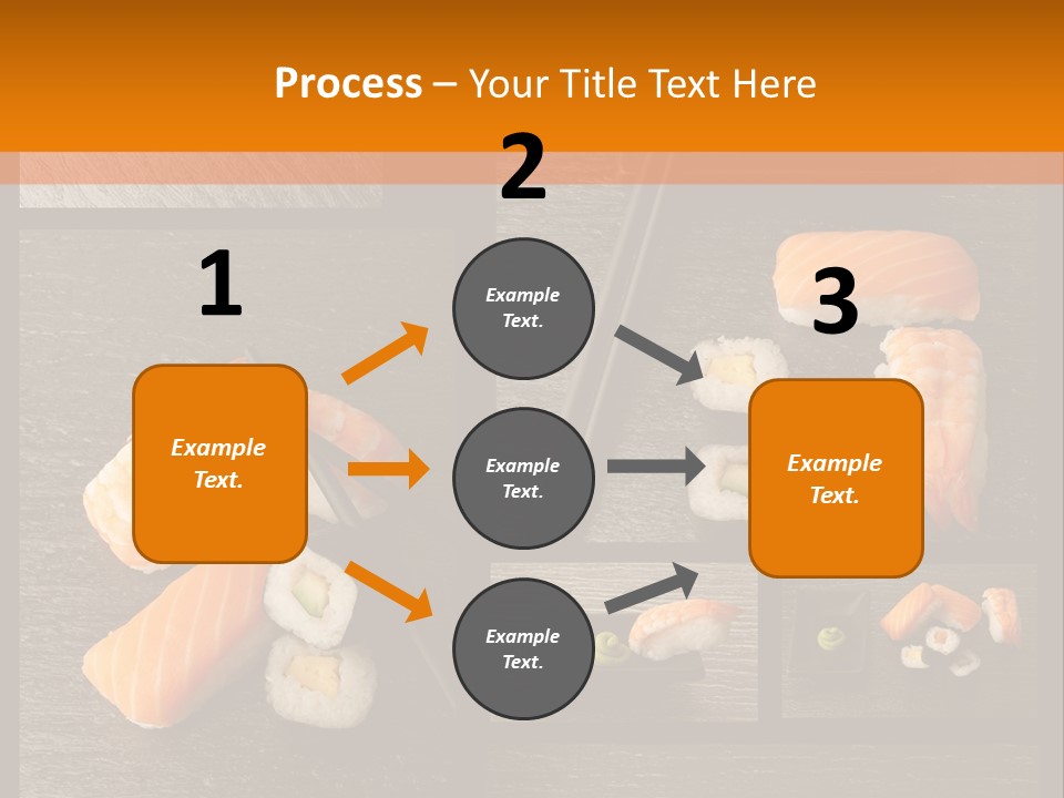 Sushi Menu Psd PowerPoint Template