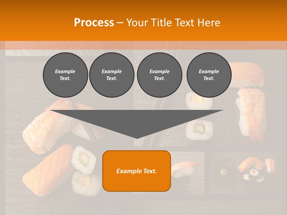 Sushi Menu Psd PowerPoint Template
