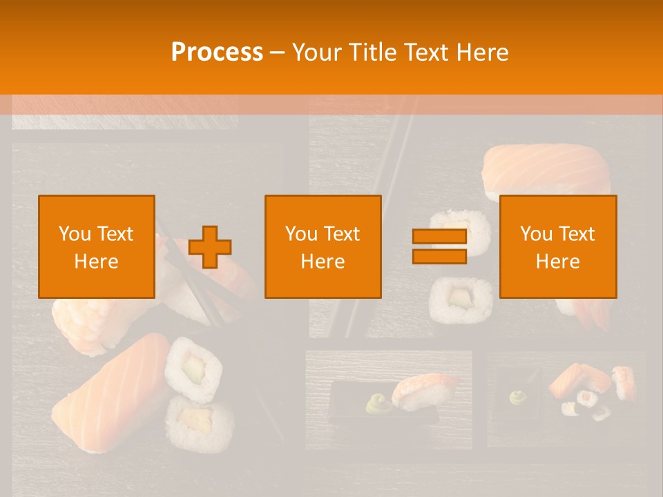 Sushi Menu Psd PowerPoint Template