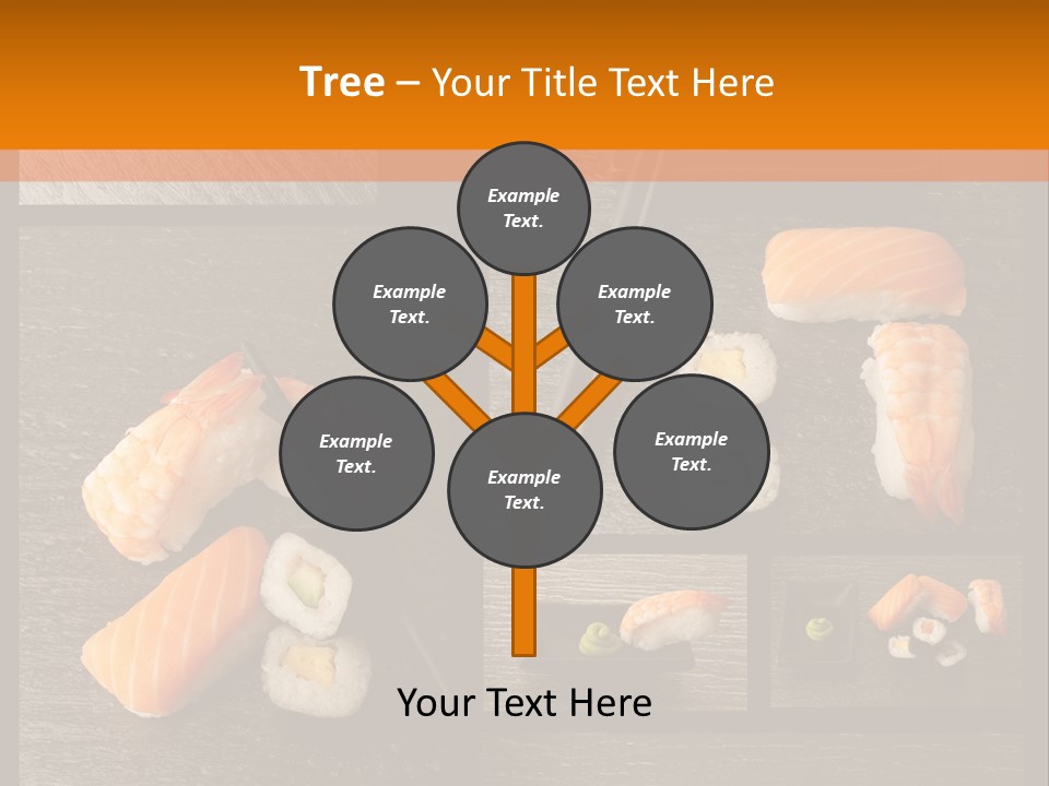 Sushi Menu Psd PowerPoint Template