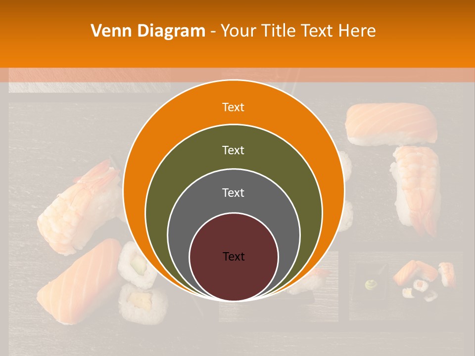 Sushi Menu Psd PowerPoint Template