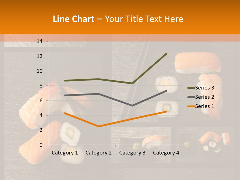 Sushi Menu Psd PowerPoint Template