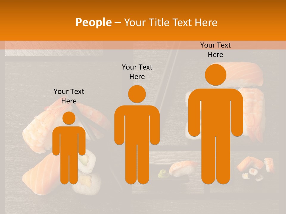 Sushi Menu Psd PowerPoint Template