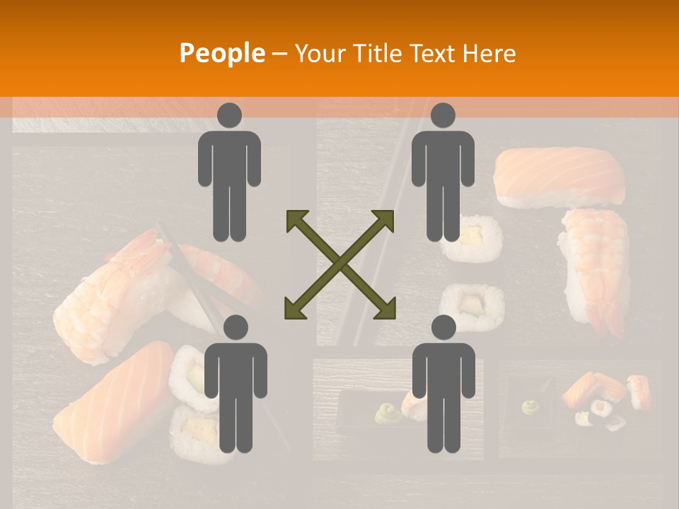 Sushi Menu Psd PowerPoint Template