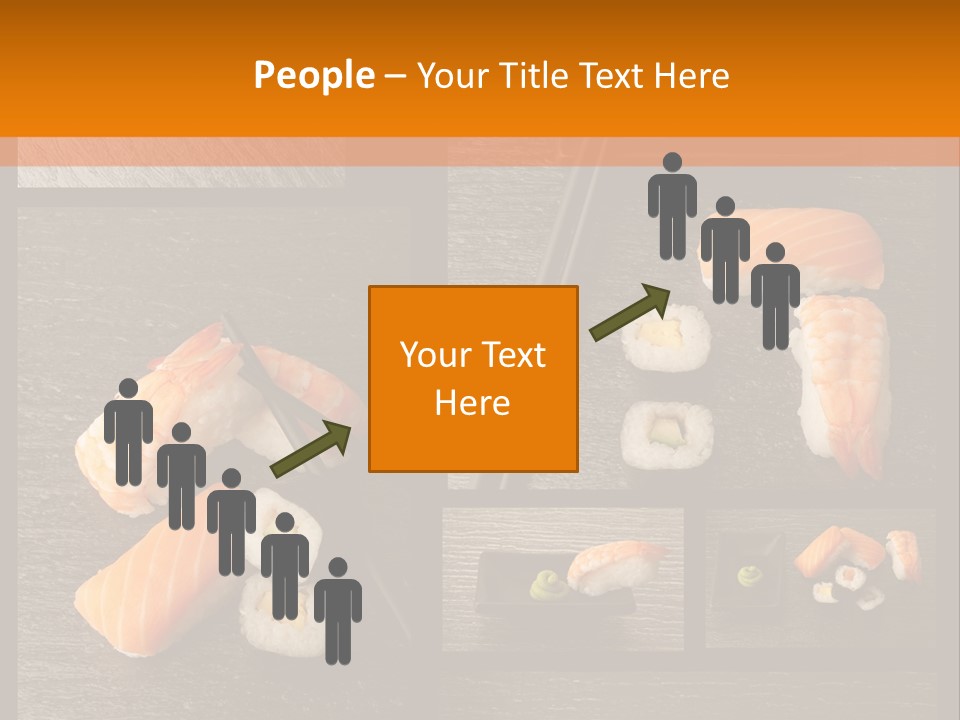 Sushi Menu Psd PowerPoint Template