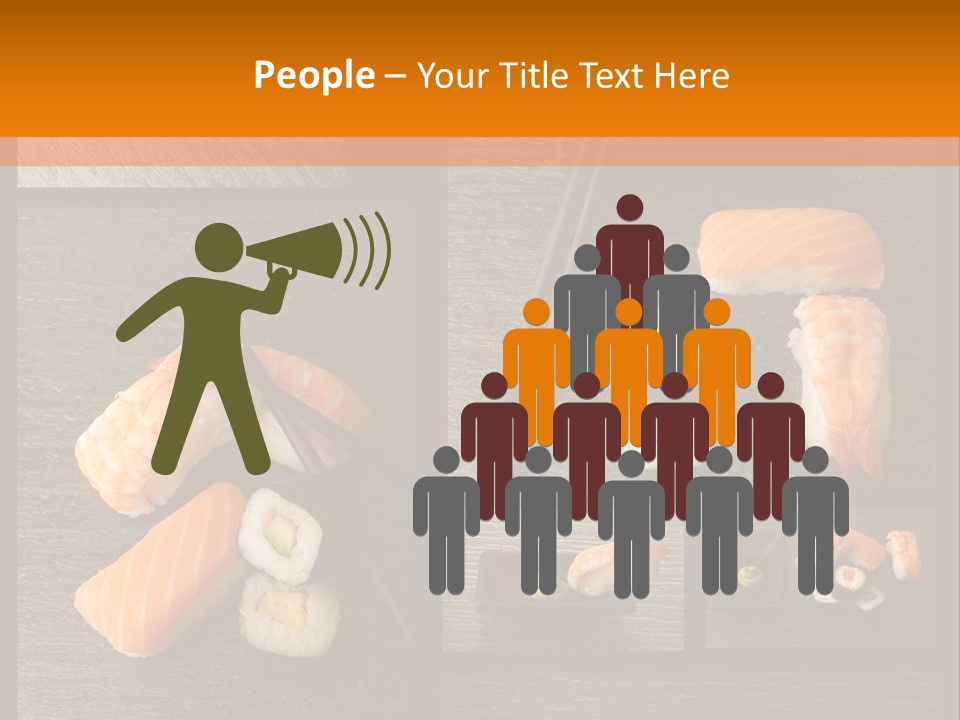 Sushi Menu Psd PowerPoint Template