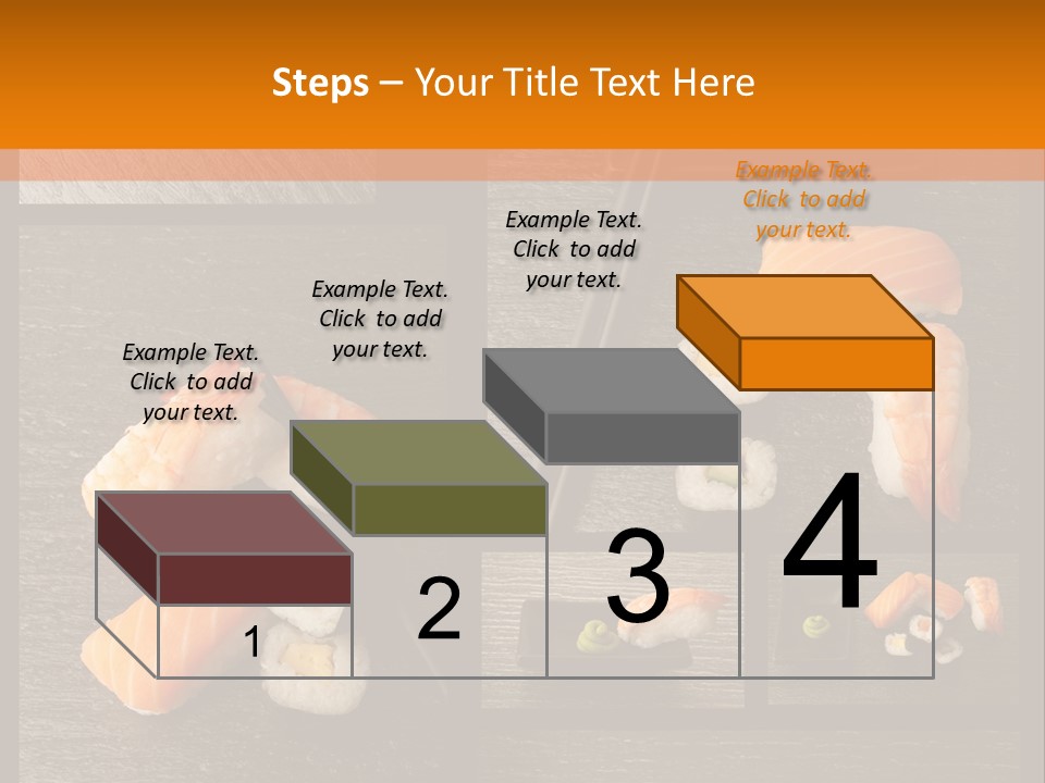Sushi Menu Psd PowerPoint Template
