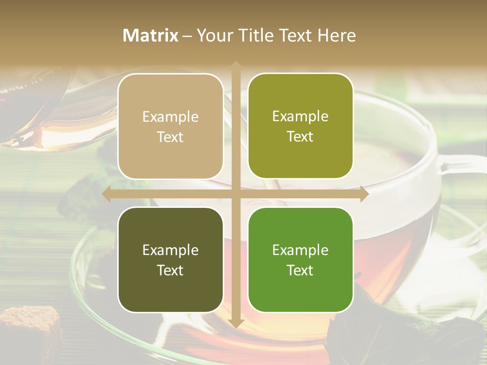 Of Tea PowerPoint Template