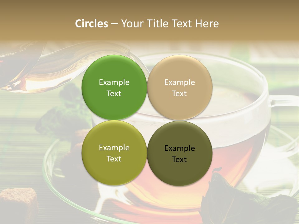 Of Tea PowerPoint Template