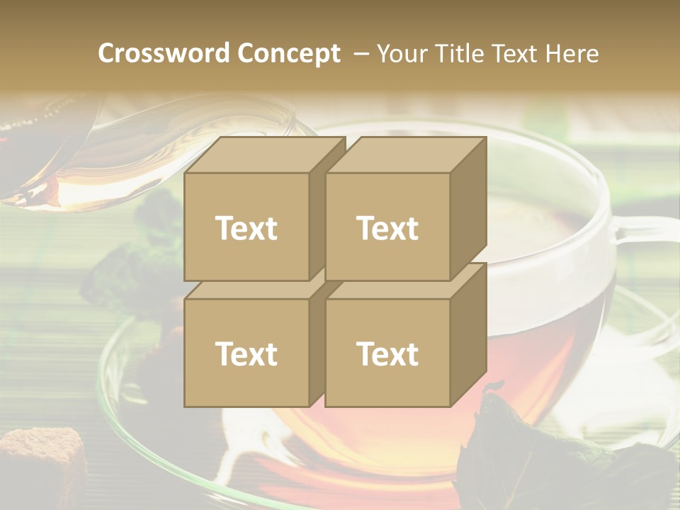 Of Tea PowerPoint Template